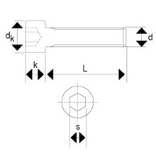 M30 - S/C - 12.9 Grade DIN912