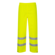 Portwest S480 - Hi-Vis Rain Traffic Trousers Yellow Regular Leg
