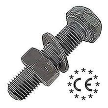 CE Assembled HT Setscrew - M20 - Galv -10.9SB BS EN15048
