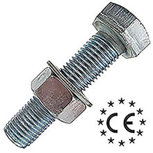CE Assembled HT Setscrew - M36 - BZP - 8.8SB - BS EN15048
