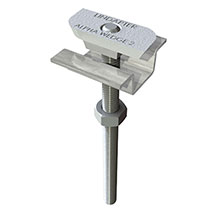 Type AW - Alphawedge - BZP Lindapter Girder Clamp