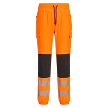 Portwest KX346 - PW3 Hi-Vis Flexi Jogger Orange/Black