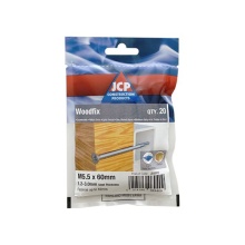 Self Drilling Screws For Wood - JCP Woodfix BZP C/sunk Bagged