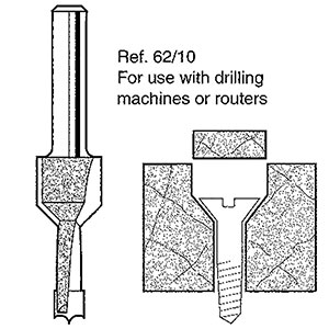 Trend62/10 Drill/Countersink T Trend62/10 Drill/Countersink T