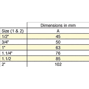 Galv 180 Deg F/F Par213G Galv 180 Deg F/F Par213G