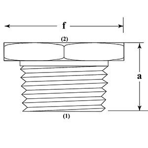 Galv Hex Par140G Galv Hex Par140G