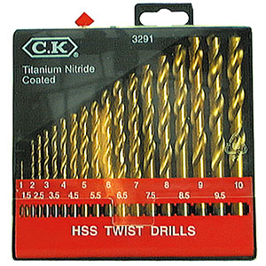 CK T3291 HSS Titanium 19 Piece CK T3291 HSS Titanium 19 Piece