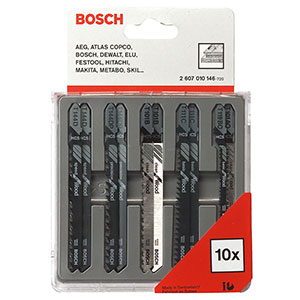 Bosch For Wood 10 Piece Bosch For Wood 10 Piece