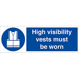 Hi-Vis Vests Must Be Worn Hi-Vis Vests Must Be Worn