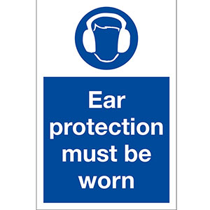 Ear Protection Must Be Worn Ear Protection Must Be Worn