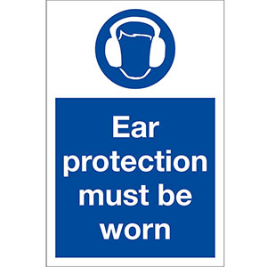 Ear Protection Must Be Worn Ear Protection Must Be Worn