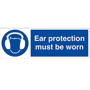 Ear Protectors Must Be Worn Ear Protectors Must Be Worn