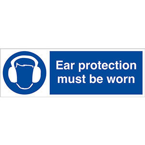 Ear Protectors Must Be Worn Ear Protectors Must Be Worn