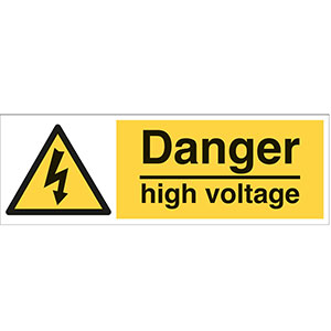 Danger High Voltage Danger High Voltage