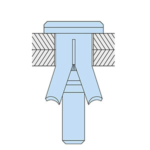 Type HBCSK - Countersunk - BZP Type HBCSK - Countersunk - BZP
