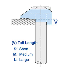 Type A - Recessed Top - BZP Type A - Recessed Top - BZP