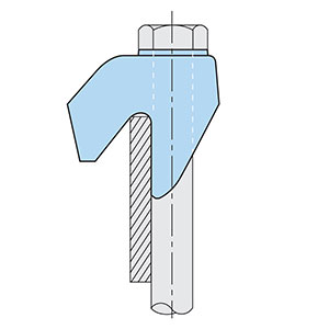 Type CF - Flange Hook - HDG Type CF - Flange Hook - HDG