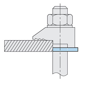 Type CW - Clipped Washer - HDG Type CW - Clipped Washer - HDG
