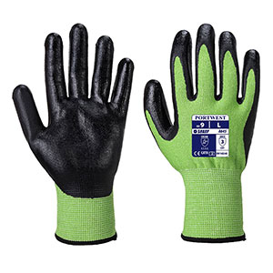 A645 Green Cut Foam Nitrile A645 Green Cut Foam Nitrile